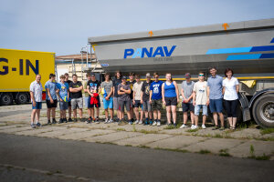 Exkurze střední školy technické Mohelnice v PANAVU